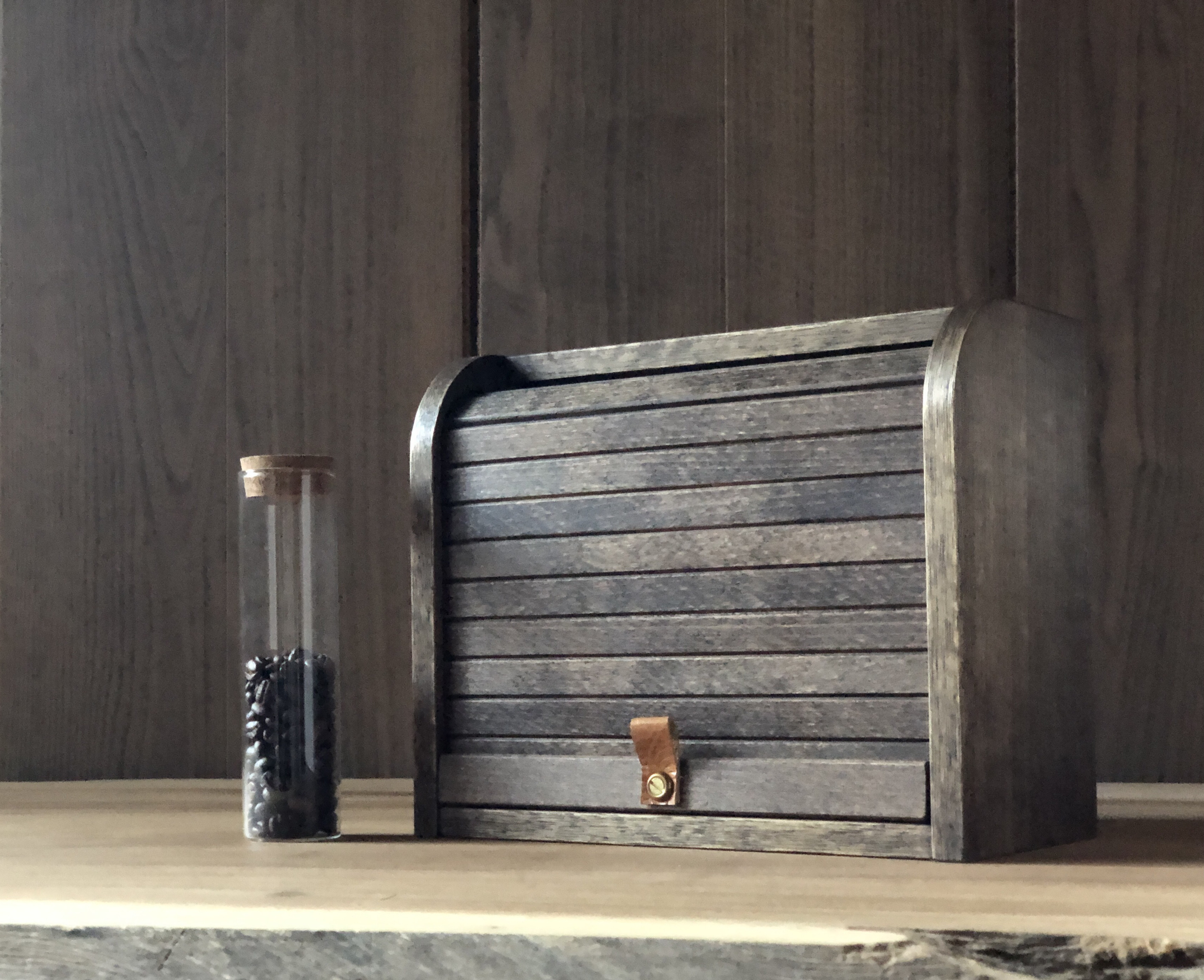 スルッと開く、空間を楽しむシャッター式スパイスケース/小物入れにも　スパイスラック