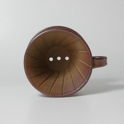 小石原焼 コーヒードリッパー 珈琲 コーヒー用品 辰巳窯 陶器 器 4枚目の画像