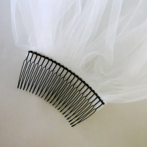 ウエディングベール ベール ロングベール サテンリボン 280cm ☆オフ