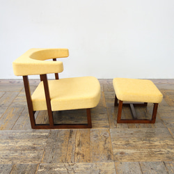 Kosuke sofa & Ottoman ( brown × AN-yellow) 第6張的照片