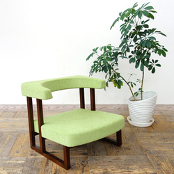 Kosuke sofa & Ottoman ( brown × AN-yellowgreen ) 第3張的照片