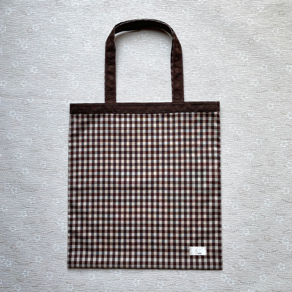 TEMBEA ギンガムチェックエコバッグ TEMBEA テンベア PAPER TOTE ＜S＞ スモールギンガム 商品詳細