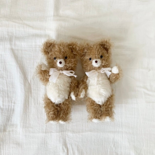 腹ペコくまのるころちゃんのぬいぐるみ（チョコレート） ぬいぐるみ