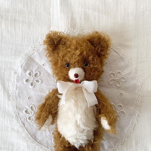 腹ペコくまのるころちゃんのぬいぐるみ（チョコレート） ぬいぐるみ