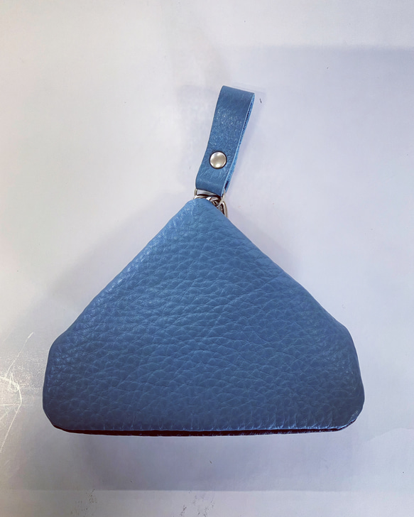 Dog ear coin case〜犬の耳の様な可愛いフォルムのコインケース〜(姫路レザー) 2枚目の画像