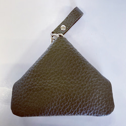 Dog ear coin case〜犬の耳の様な可愛いフォルムのコインケース〜(姫路レザー) 3枚目の画像