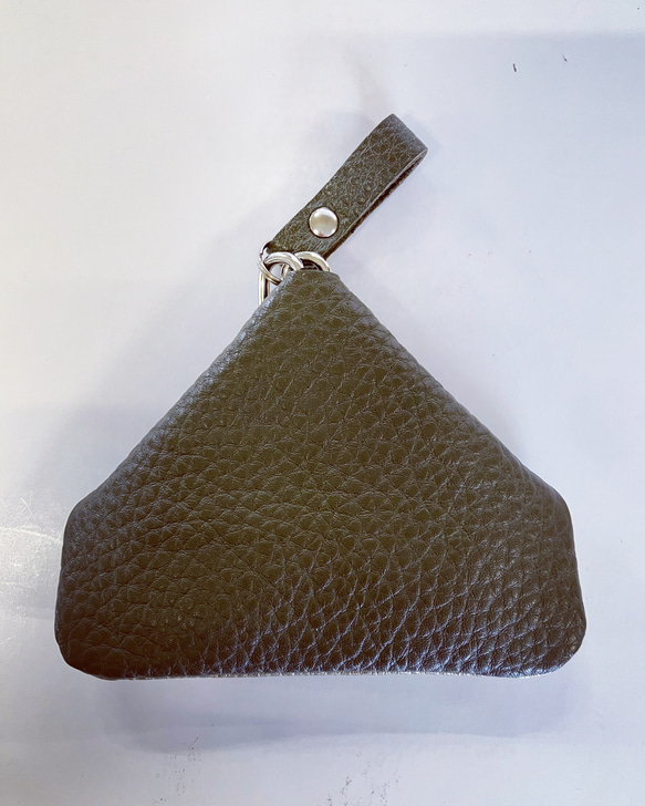 Dog ear coin case〜犬の耳の様な可愛いフォルムのコインケース〜(姫路レザー) 3枚目の画像