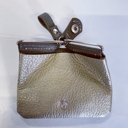 Dog ear coin case〜犬の耳の様な可愛いフォルムのコインケース〜(姫路レザー) 2枚目の画像