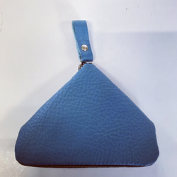 Dog ear coin case〜犬の耳の様な可愛いフォルムのコインケース〜(姫路レザー) 2枚目の画像