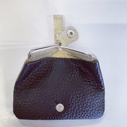 Dog ear coin case〜犬の耳の様な可愛いフォルムのコインケース〜(姫路レザー) 3枚目の画像