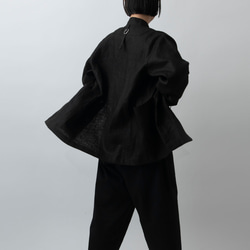 Kima Clothing Seisakusho 夾克亞麻黑色 | 男女通用均碼 第2張的照片