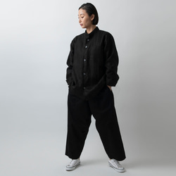 Kima Clothing Seisakusho 夾克亞麻黑色 | 男女通用均碼 第4張的照片
