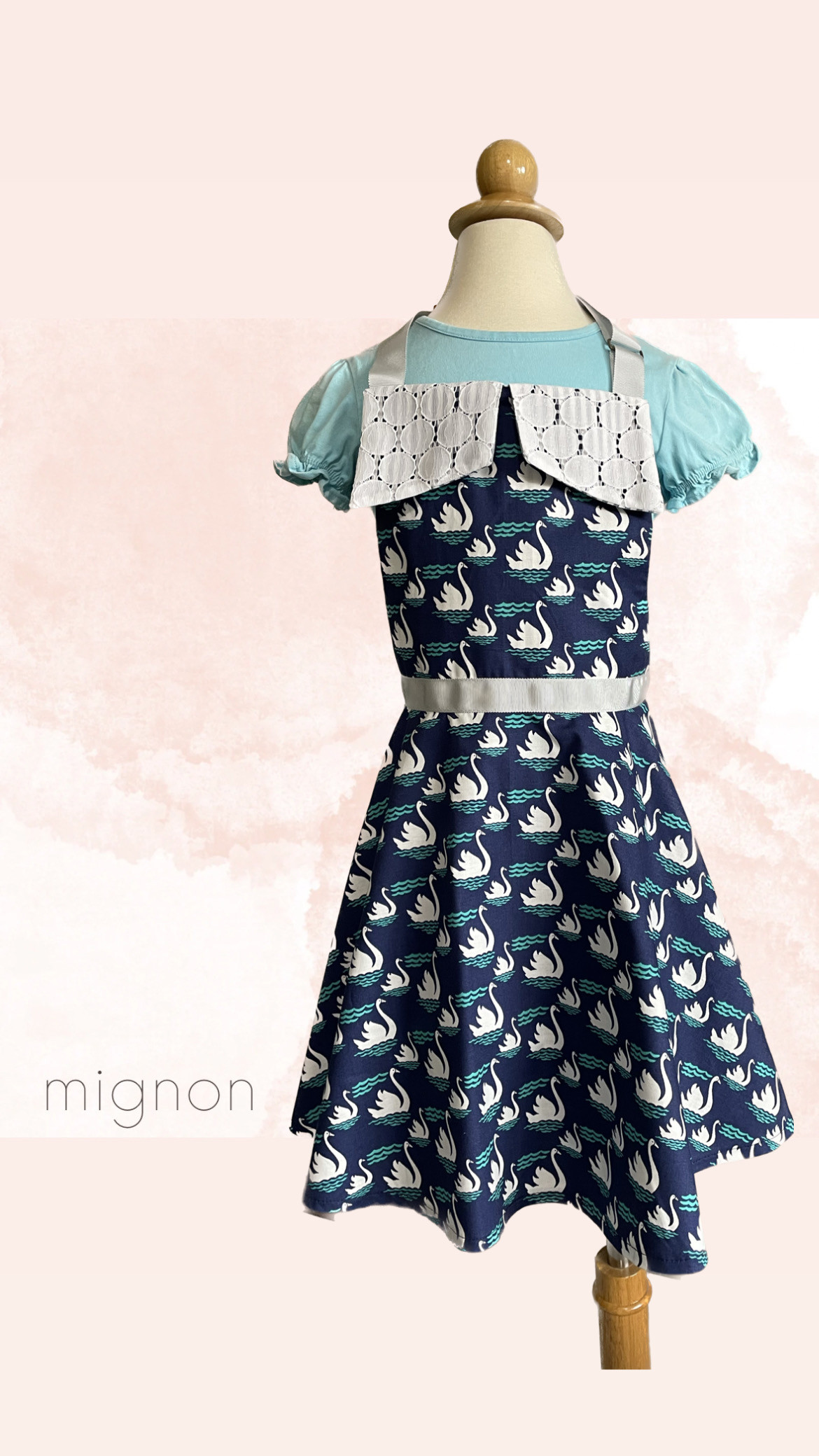 スワンKIDSエプロン　受注生産