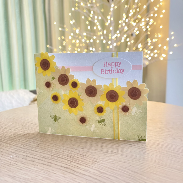 手作りバースデーカード 81 メッセージカード Lily 通販 15976130