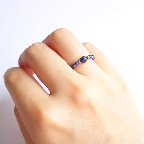 ★サラシカスさま★マルコムベッツ リング　指輪　ラピスラズリ ☆サラシカスさま☆マルコムベッツ リング 指輪 ラピスラズリ