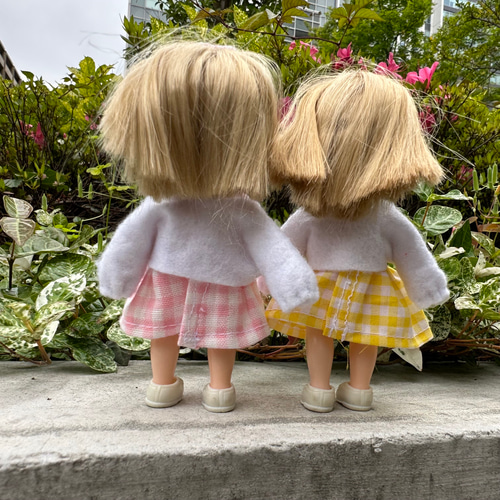 ジェニーちゃん服＊033 ＊34 ハンドメイド ワンピース ターバン付き ジェニーちゃん服＊033 ＊34 ハンドメイド ワンピース ターバン付き