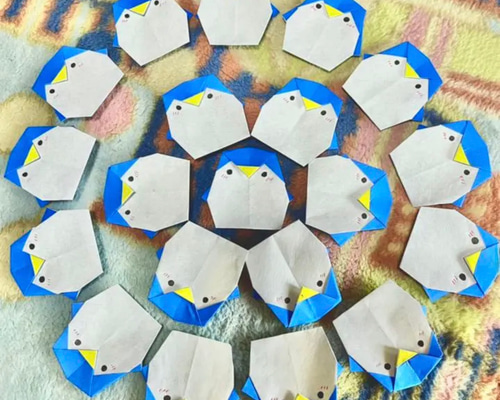 折り紙 ハンドメイド 壁面飾り 21bafd30eab73560750f76956c4df7