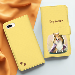 【 ロイヤル シェルティー 】 手帳 スマホケース　犬　うちの子　プレゼント　ペット　Android対応 3枚目の画像