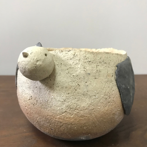 作家もの 陶芸壺 花器 多肉植物