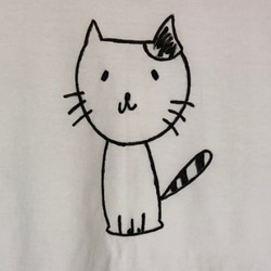 Tシャツ　ねこ　 1枚目の画像