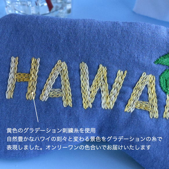 夏威夷眼罩 | 含儲物袋 | 世界旅行系列 第2張的照片
