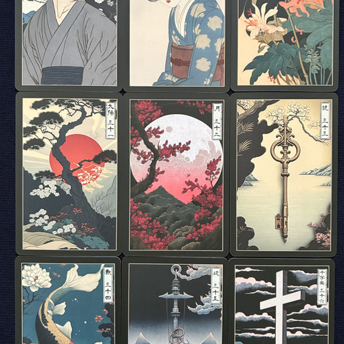 浮世絵スタイルルノルマン第4版 ルノルマンカード 占術 和風 日本