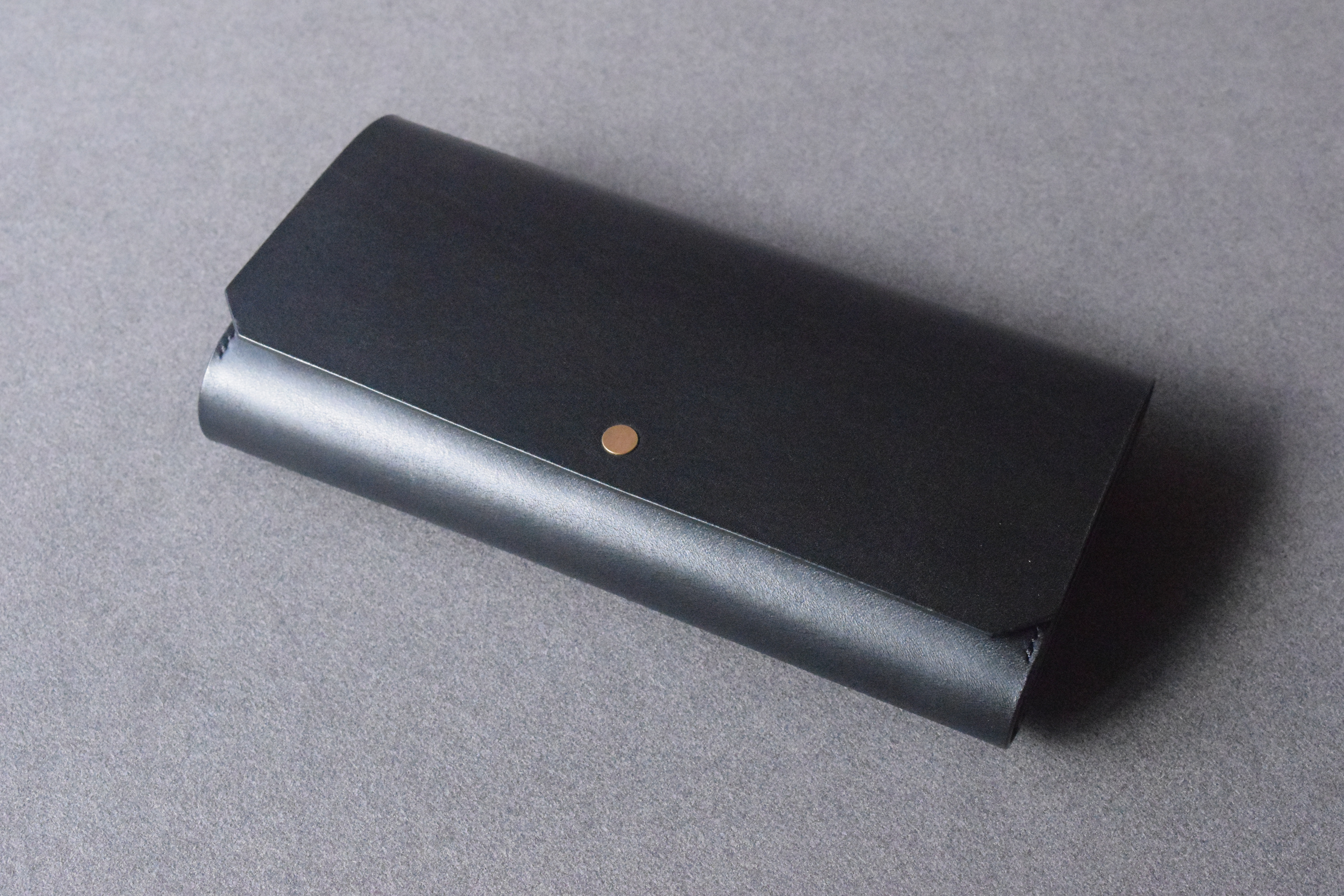 [受注生産品] No.002B [Long Wallet] ロングウォレット BLACK