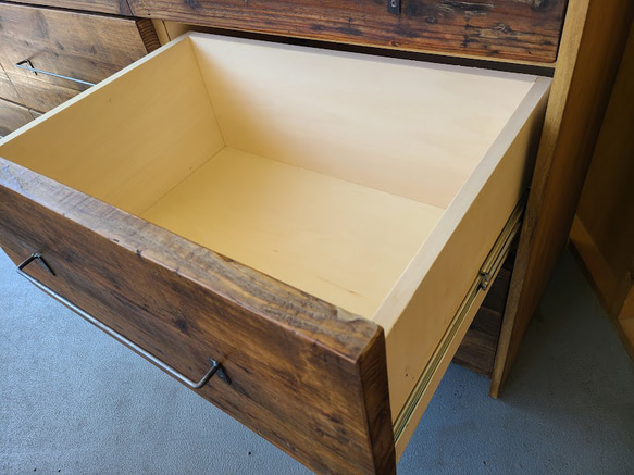 奥行き深め！deep drawer ★Vintage Sugi Furniture 5枚目の画像