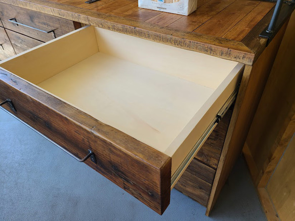 奥行き深め！deep drawer ★Vintage Sugi Furniture 7枚目の画像