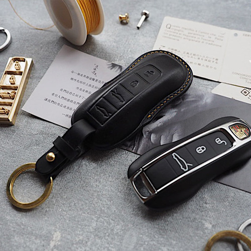 本革の手縫いPorscheポルシェ カイエン パナメーラ 911 997スマート