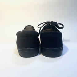 單腿繫帶金趾運動鞋（全黑）SS 碼至 LL 碼 第5張的照片