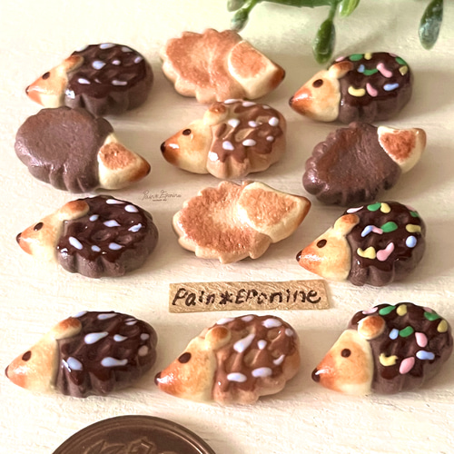 ミニチュア】ハリネズミパン その他インテリア雑貨 Pain✳︎Eponine