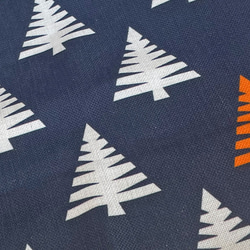 森林坐墊抽象樹背海軍藍-柏樹香味- 第7張的照片