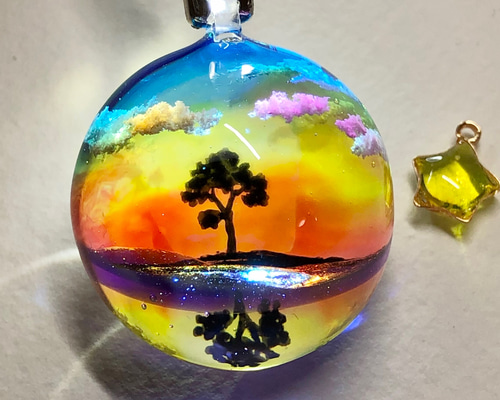 すず☆らんページ　ハンドメイド　レジン　5点 fc143ee98f05d6014d0f98836a0f9f
