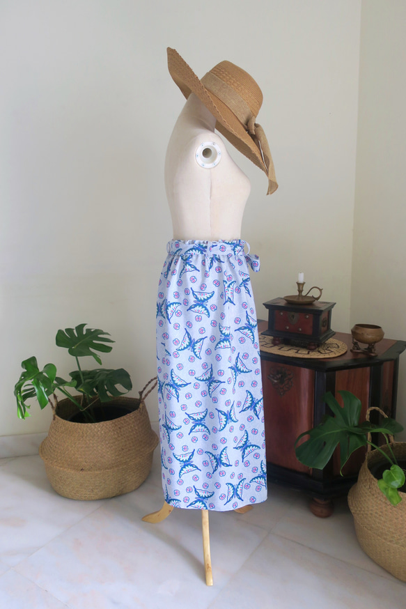 蝴蝶長裙（穆斯林婦女/傳統服裝面料） 完全可水洗/無需熨燙/新加坡包郵 第3張的照片