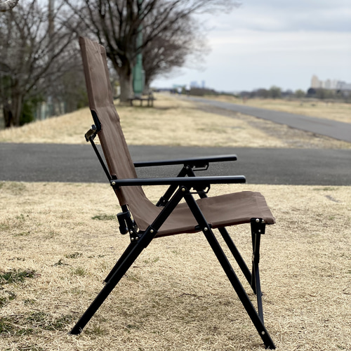 防水リクライニングチェア/カカオ（生地のみ1シート差替ビス付