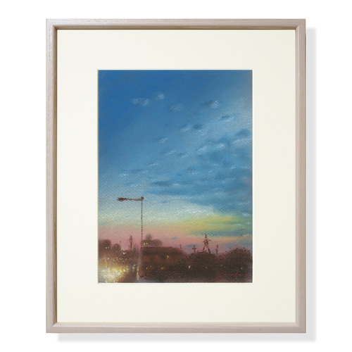 【予約販売】本 帰宅路（パステル画・マット紙付き） 通販 パステル画生活 絵画 絵画