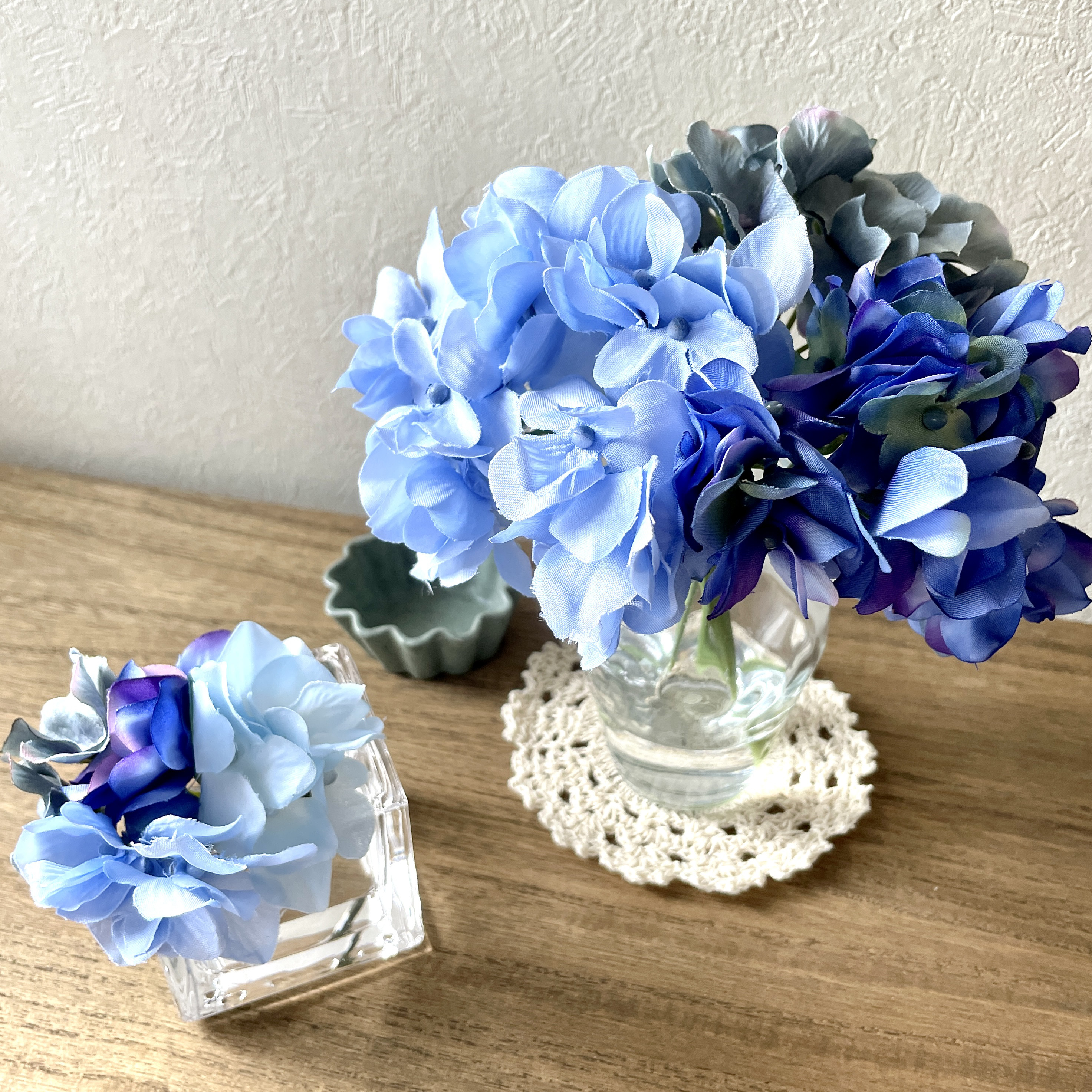 『春の福袋2026』ラッピング無料★紫陽花ブルー M.S2点セット ギフト マジカルウォーター インテリア 4,464円