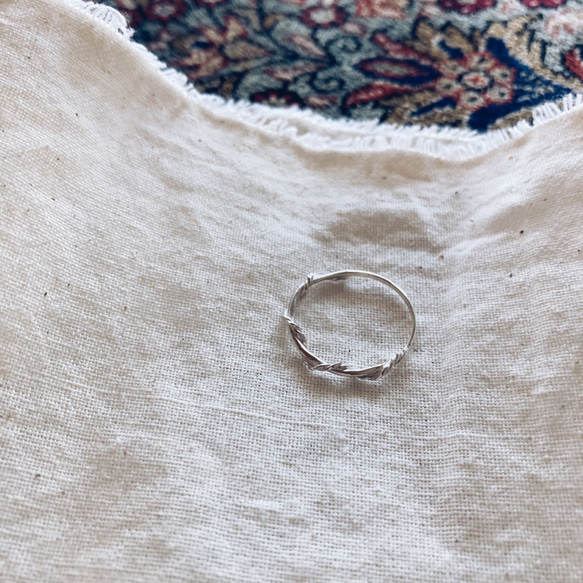 screw ring【silver925】/シンプル　シルバー　シルバー925　シルバーリング　　 1枚目の画像
