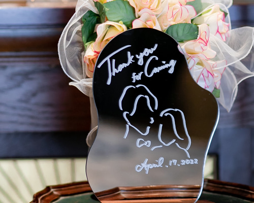 ウェルカムミラー Amazon.co.jp: limande ウェルカムボード 結婚式 ウェルカム