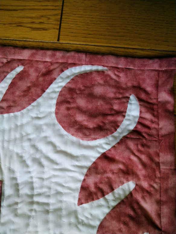 ハワイアンキルトタペストリー（手縫い） 