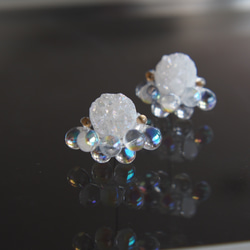 Druzy Quartz＊Série Méduse＊原石の結晶 6枚目の画像