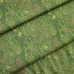 カットクロス Windham Fabrics West Hill Tall Buttercups Pond Green 5枚目の画像
