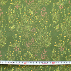 カットクロス Windham Fabrics West Hill Tall Buttercups Pond Green 3枚目の画像