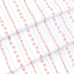 カットクロス Windham Fabrics / West Hill / Floral Stripe Lilac 5枚目の画像