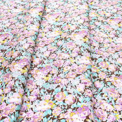 カットクロス Windham Fabrics / Meadow 51804A-1 Mini Blooms Brune 4枚目の画像