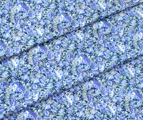 カットクロス Windham Fabrics / Meadow 51804A-3 Mini Blooms Night 5枚目の画像