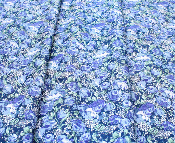 カットクロス Windham Fabrics / Meadow 51804A-3 Mini Blooms Night 4枚目の画像