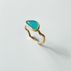 k18 ラリマーリング 指輪・リング Honey❤︎ 通販 17160083｜Creema