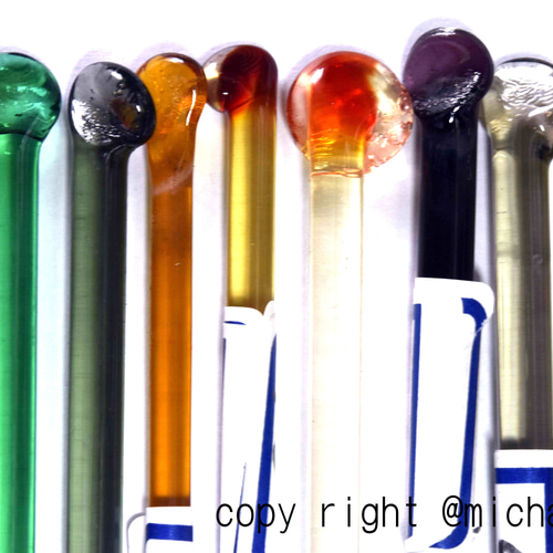 GLASS ROD MORETTI モレッティのガラス棒 透明系 TR24色24本20CM